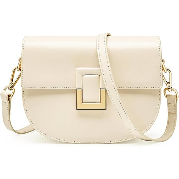 Genuine Leather Crossbody Bag for Women Large Capacity Organizer Stylish - Picture 1 of 6